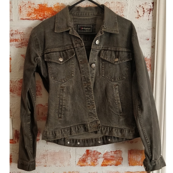 Classic Stone Wash Denim Jacket - Picture 2 of 2